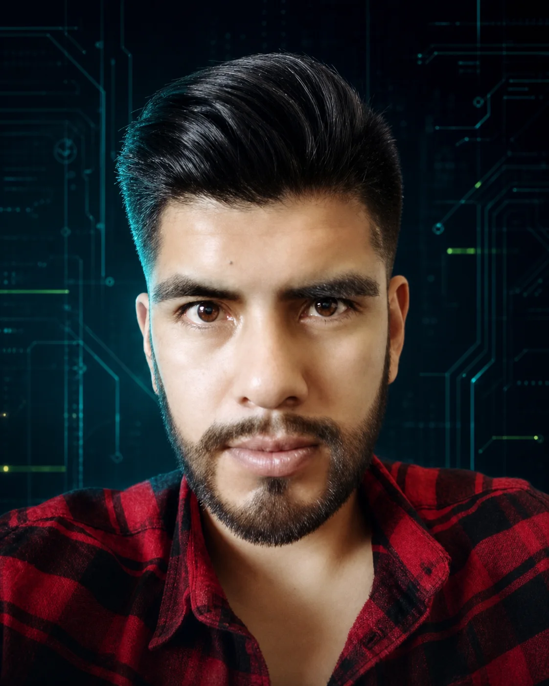 Retrato de José Adrian Vázquez
